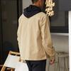 Converse Washed Canvas Full Zip Work Shirt Asia Sizing 'Nomad Khaki' Men's 10022303-A01