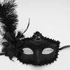 Costume Lady Mask Feather Sexy Halloween Mask Masquerade Half Face Mask Sexy Carnival Mask Ball Party Performance Mask