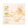 100 Pezzi Capsule Siero Viso al Collagene Naturale Acido Ialuronico Elastina Schiarente Anti-Rughe