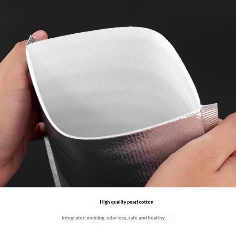 Aluminum Foil Cooler Bag Insulation Folding Picnic Portable Food Thermal Packing Bag Food Delivery Drink Carrier Insulated Bag