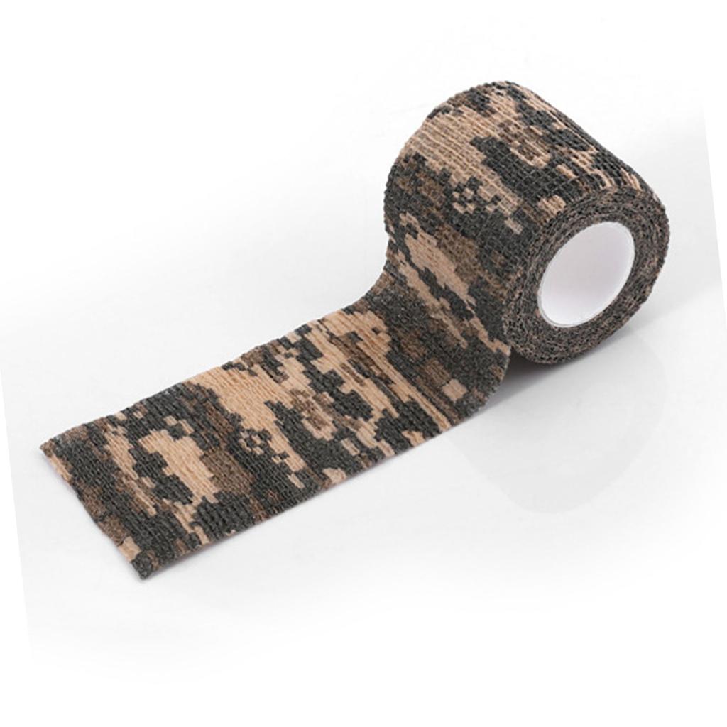 Outdoor Camouflage Tape Non Woven Fabric Self Adhesive Camouflage Strong Wrap Stickers for Outdoor A