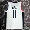 Mens Basketball Jersey LA Clippers 11 Wall Heat-Pressed Performance Shirt Sportswear