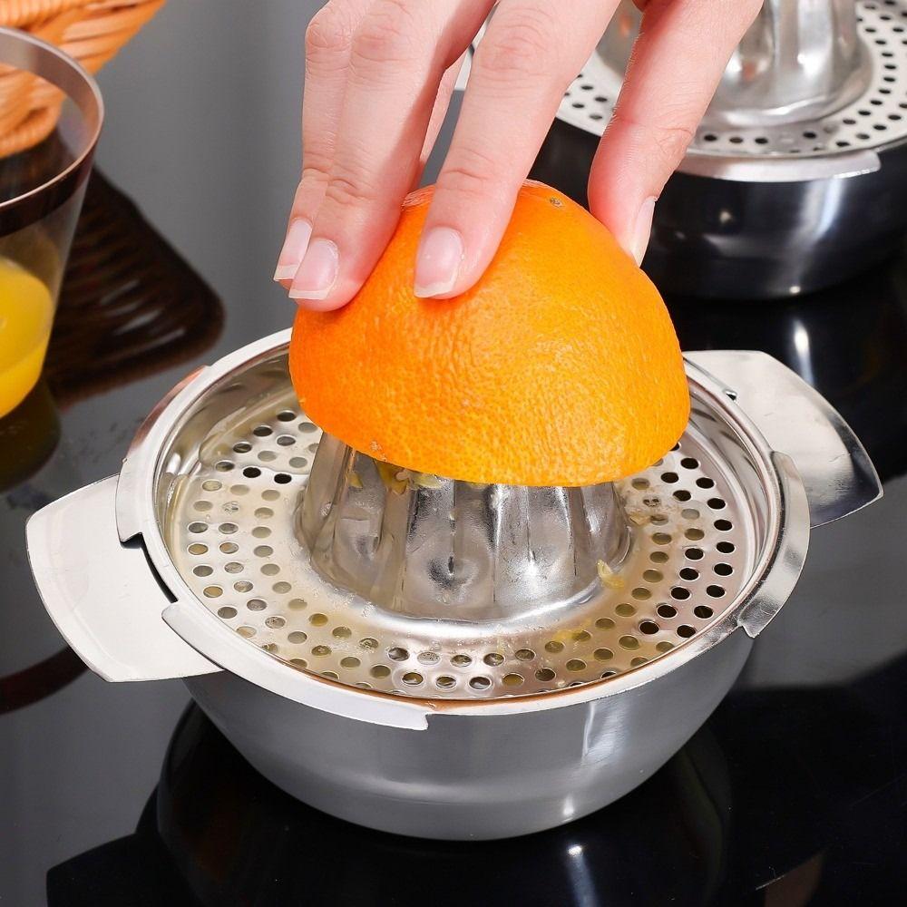 Juicer 304 Stainless Stee Hand Pressed Juice Maker Filter Lemon Squeezer  Fruit