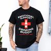 Känslomässigt Stöd Drickkompis Husdjur Rolig Sägning Herr Dam T-shirt