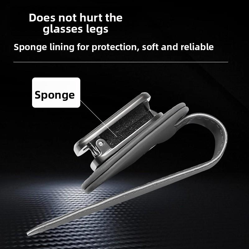 Car Glasses Clip Car Visor Glasses Storage Car Interior Supplies Car Bill Sunglasses Clip