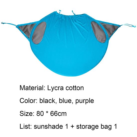 Pram Canopy Adjustable Sun Protection Elastic Stroller Sunshade Cover for Baby Accessories