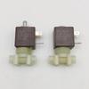 230V Steam Control Valves Electric Solenoid Valves Coffee Machine Part Plastic Texture Suitable for Espresso Machines