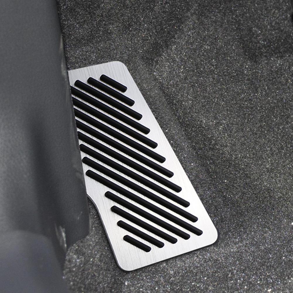For Toyota Camry XV70 2018 2019 2020 2021 2022 Car Footrest Pedal Aluminum Alloy Non Slip Pad Dead Pedals Cover Accessories