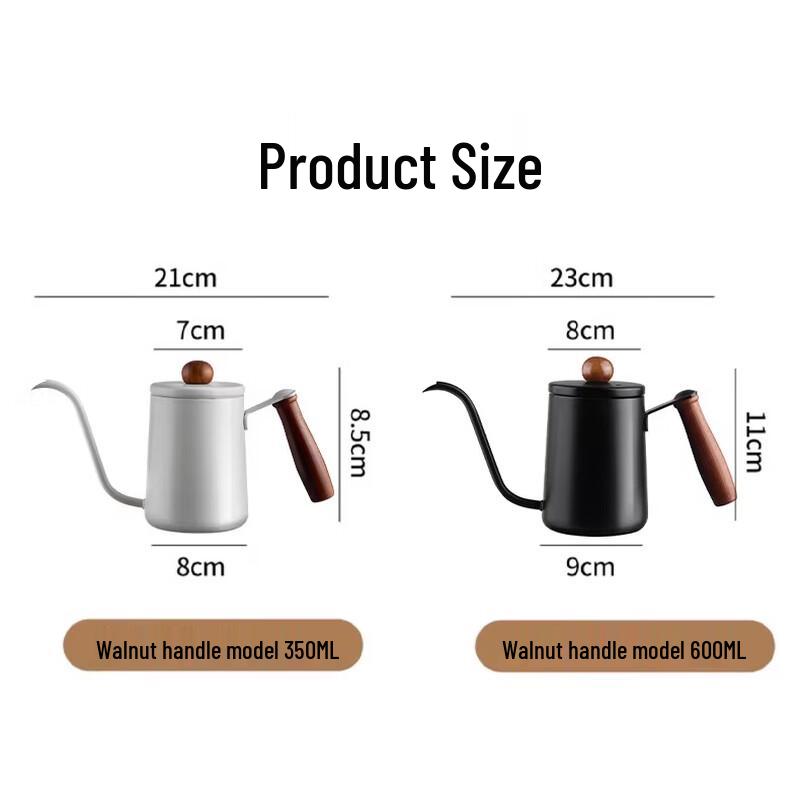 350ml Stainless Steel Pour Over Coffee Kettle