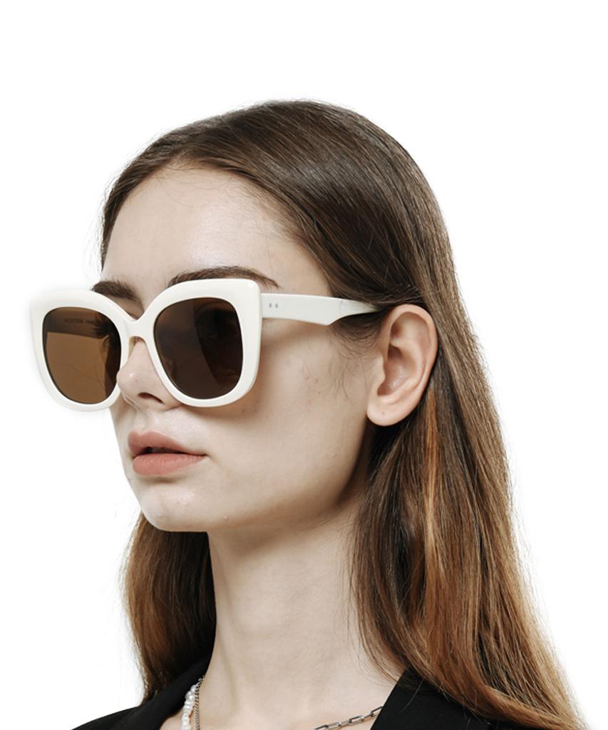 Peisyeon Camila C3 Cream White Sunglasses