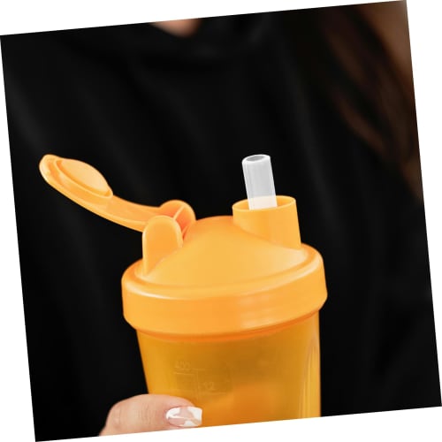 HEALEEP 6-Piece Washable Silicone Straw Accessories, Lightweight and Flexible Replacement Straws for Large Toilet Water Cups, Clear Tumbler Straws for