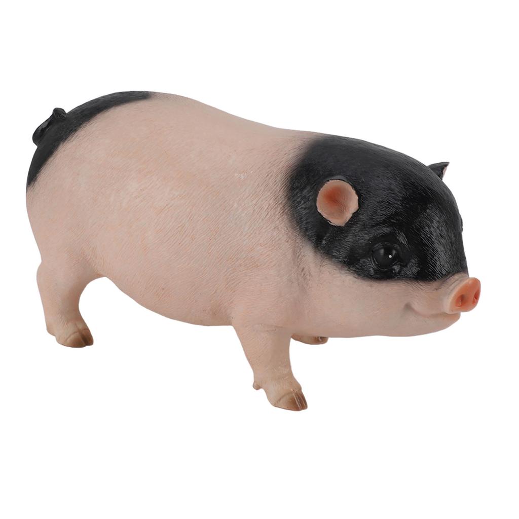 Small Statue Standing let Figurine Resin Animal Sculpture for Outdoor Garden and Desktop Decoration 26.5cm