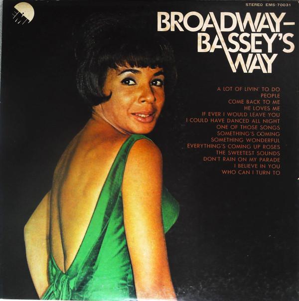 

LP Record SHIRLEY BASSEY Broadway Basseys Way EMS70031PROMO EMI 1974 Japan Jazz Used
