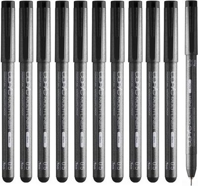 Too Copic Multiliner Black of 0.5mm (Pack 12)