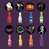 24Pcs Halloween Led Finger Lights Neon Party Favors Glow In The Dark Rave Party Supplies Goodie Bag Stuffers Box Prizes