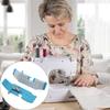 Expert Level Sewing Presser Foot Extended Area Plastic Construction Ideal for Multiple Layer Cloth Handling