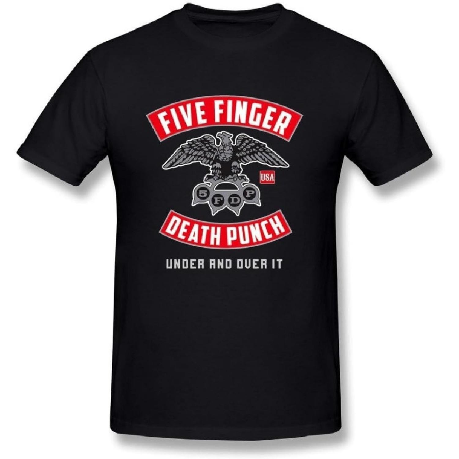 Five Finger Death Punch - Eagle Knuckle Mens T-Shirt In Black(1) S