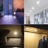 1-4PCS Night Light Motion Sensor with LED Light Lamps Night Light Wireless Lamp for Bedside Table Bedroom Bathrooms Corridors Kitchens Wardrobes