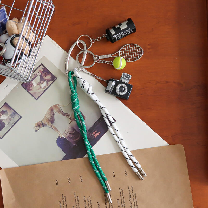Tennis Film Camera Keychain Set