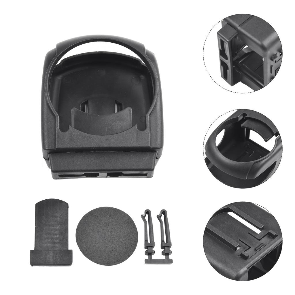 Can Cup Holder Rack Accessory Interior Organizer Black Drink 1pc Practical