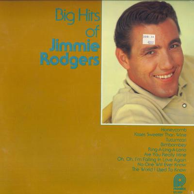 LP Schallplatte JIMMIE RODGERS - Big Hits Of Jimmie Rodgers SPC3599 Pickwick 1978 Kanada Folk