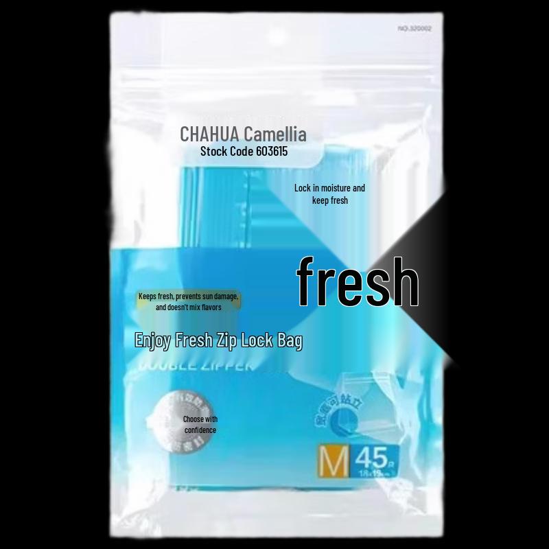 CHAHUA Food Storage Zipper Bags