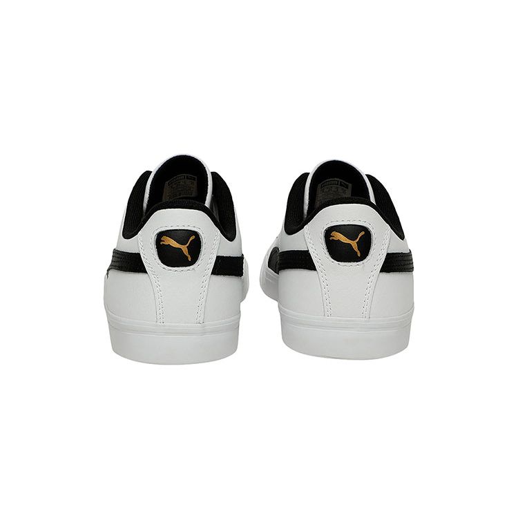 Puma Court Star Vulc Fs Sports Low-Top Skate Shoes Unisex Sneakers White Black 369287-02