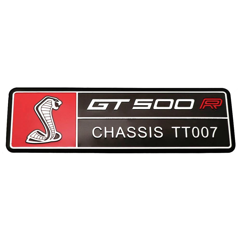 

1Pc Aluminum Alloy GT350 GT500 Logo Car Body Emblem Rear Trunk Badge Sticker for Ford Shelby Fiesta Focus Mondeo Kuga Ranger Mustang Everest