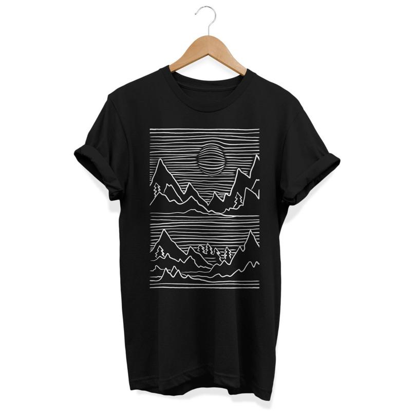 Abstract Shirt Alternative T shirt Graphic Tee Minimalist Clothes Geometric S разноцветный