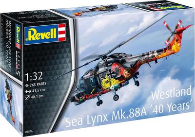 Modèle en plastique allemand Westland Sea Lynx 03806 1/32 MK.88A