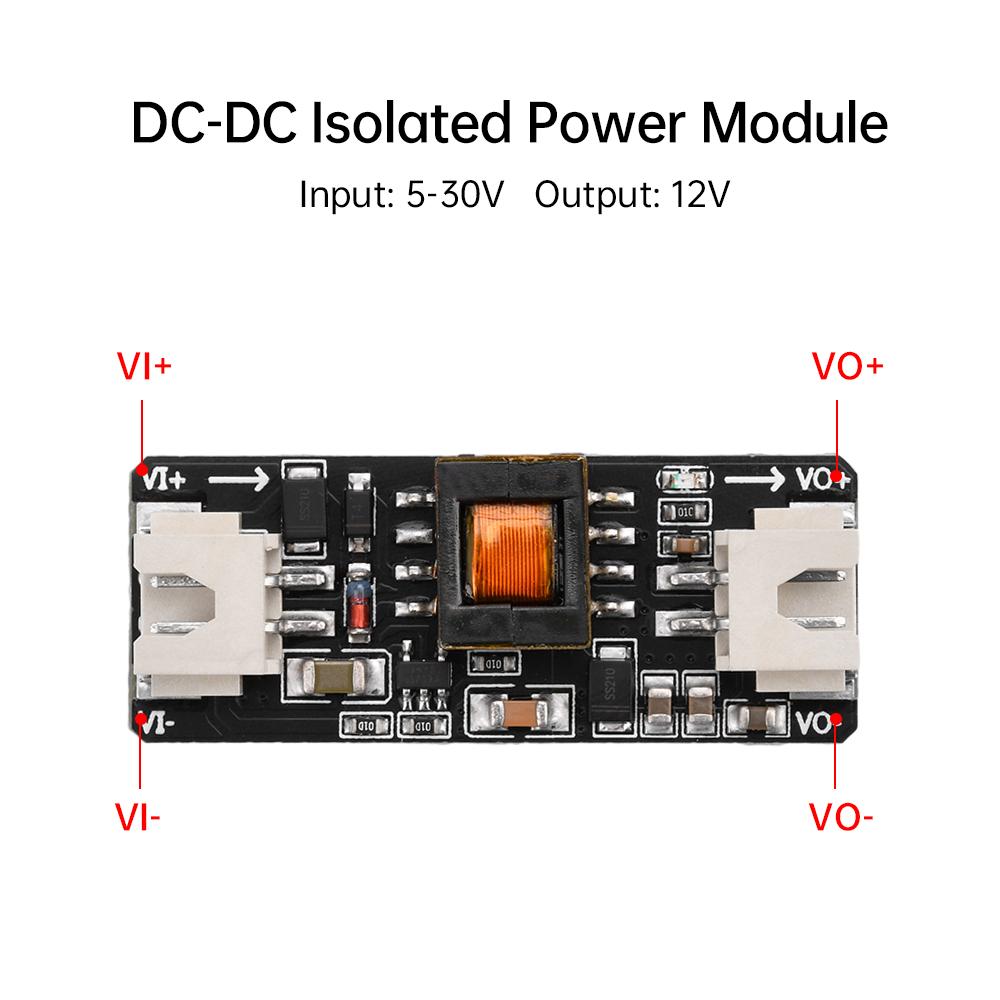DC-DC DC Isolated Power Module Wide Voltage Input 5-36V Output 12V Power 5W DC-DC Buck Converter