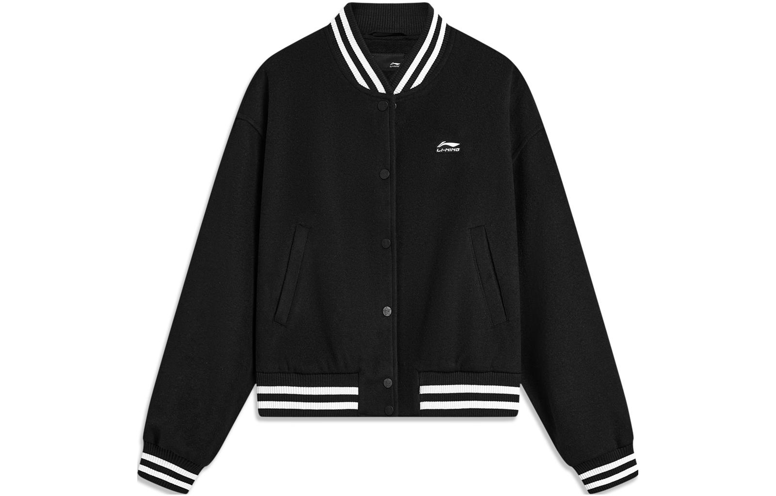 Li Ning Коллекция спортивной моды Куртки и пальто Женские Черный AJDT762-4 L