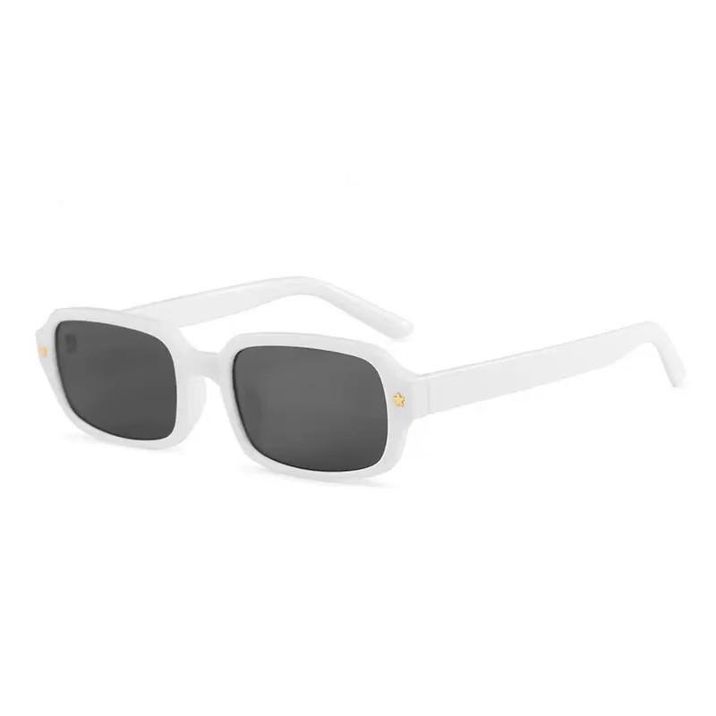 Vintage Geometric Square Sunglasses For Women With Uv400 Protection For Outdoor Fashion