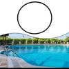 Rubber sealing gasket for swimming pool filter pump compatible with P61733 P6025 and related pump part numbers