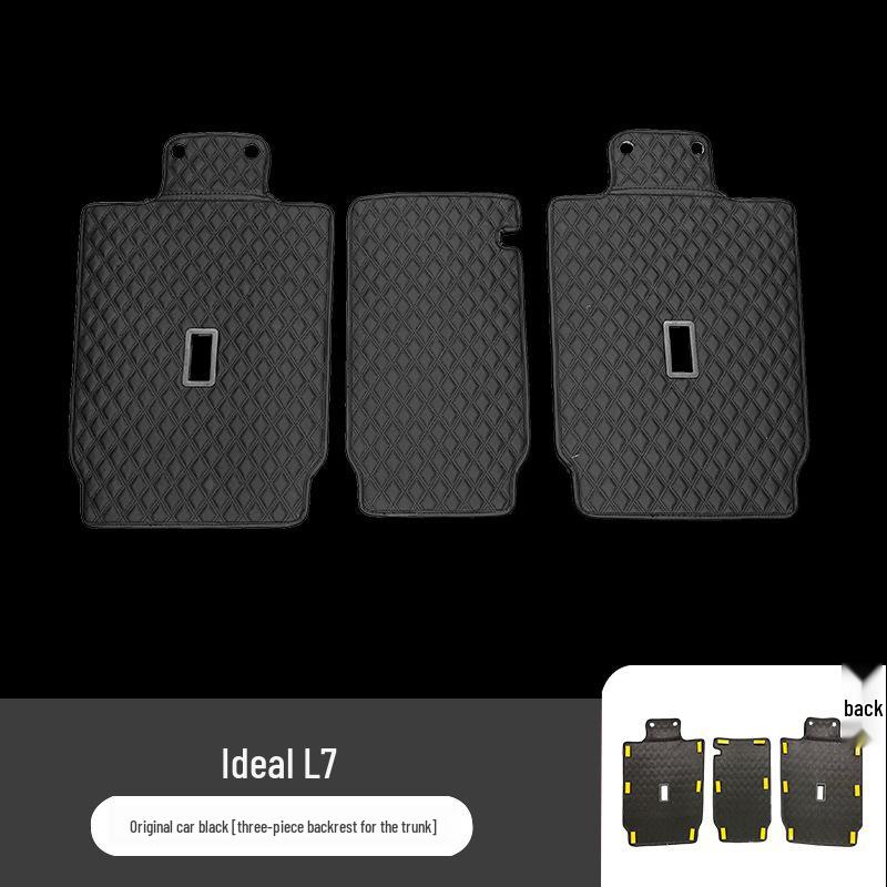 Ideal L7 Bagaj Paspası: Araba İçi için Tam Çevre Arka Bagaj Paspası, Orijinal Araba Rengine Uygun