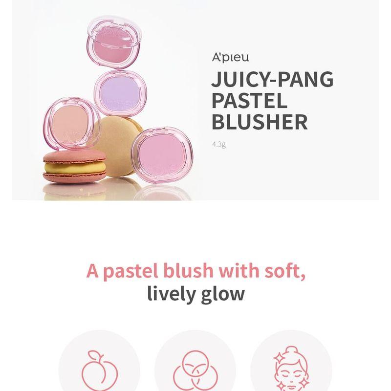 A'PIEU - Juicy-Pang Pastel Blusher - 9 Colors