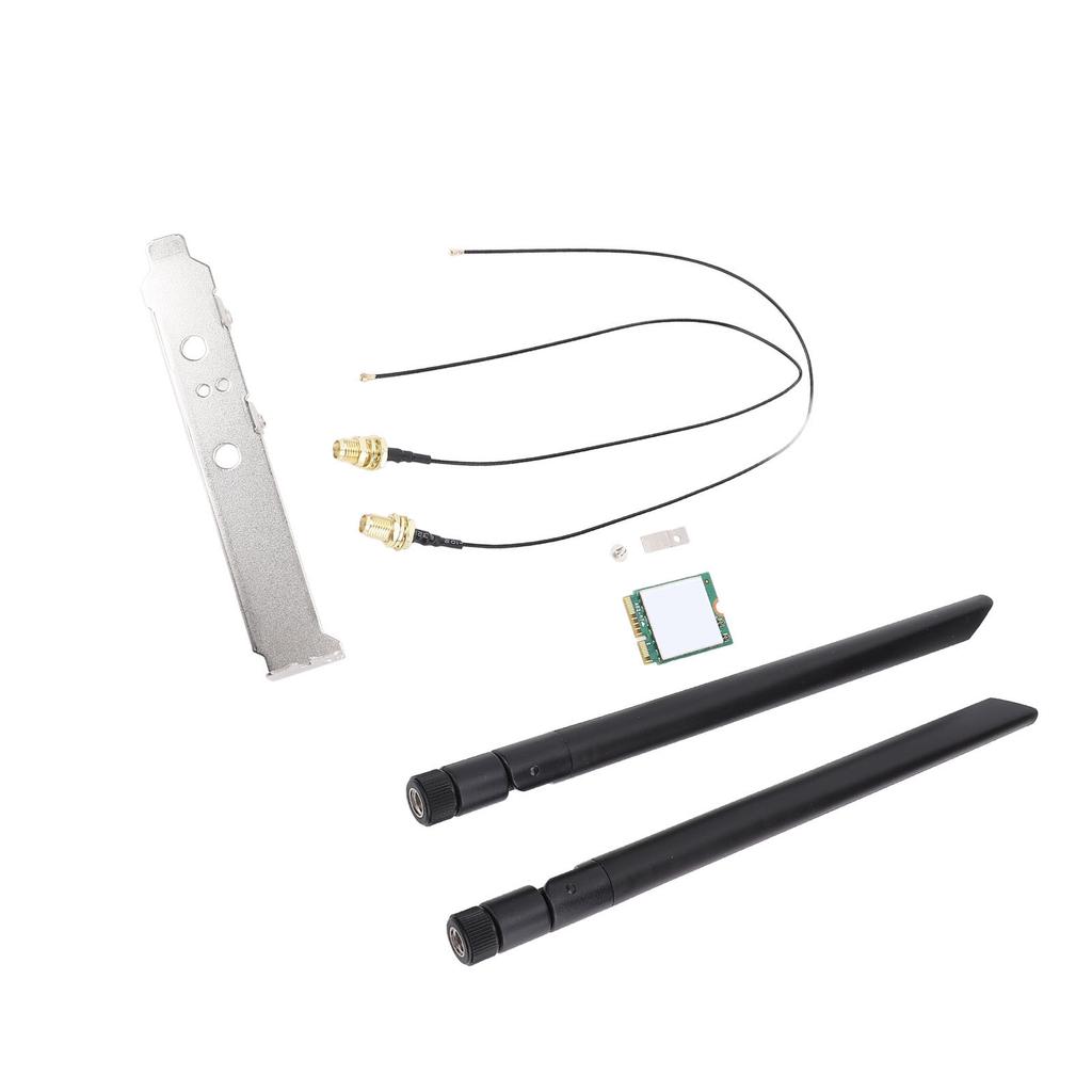 AX201NGW WiFi Card M.2 Interface 2.4Ghz 5Ghz 3000Mbps WiFi 6 Wireless Card for Win10 11 External