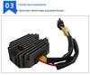 Rectifier for Suzuki DR 250/350, part numbers 32800-14D11, 32800-14D10, 32800-24B01, 32800-24B11.