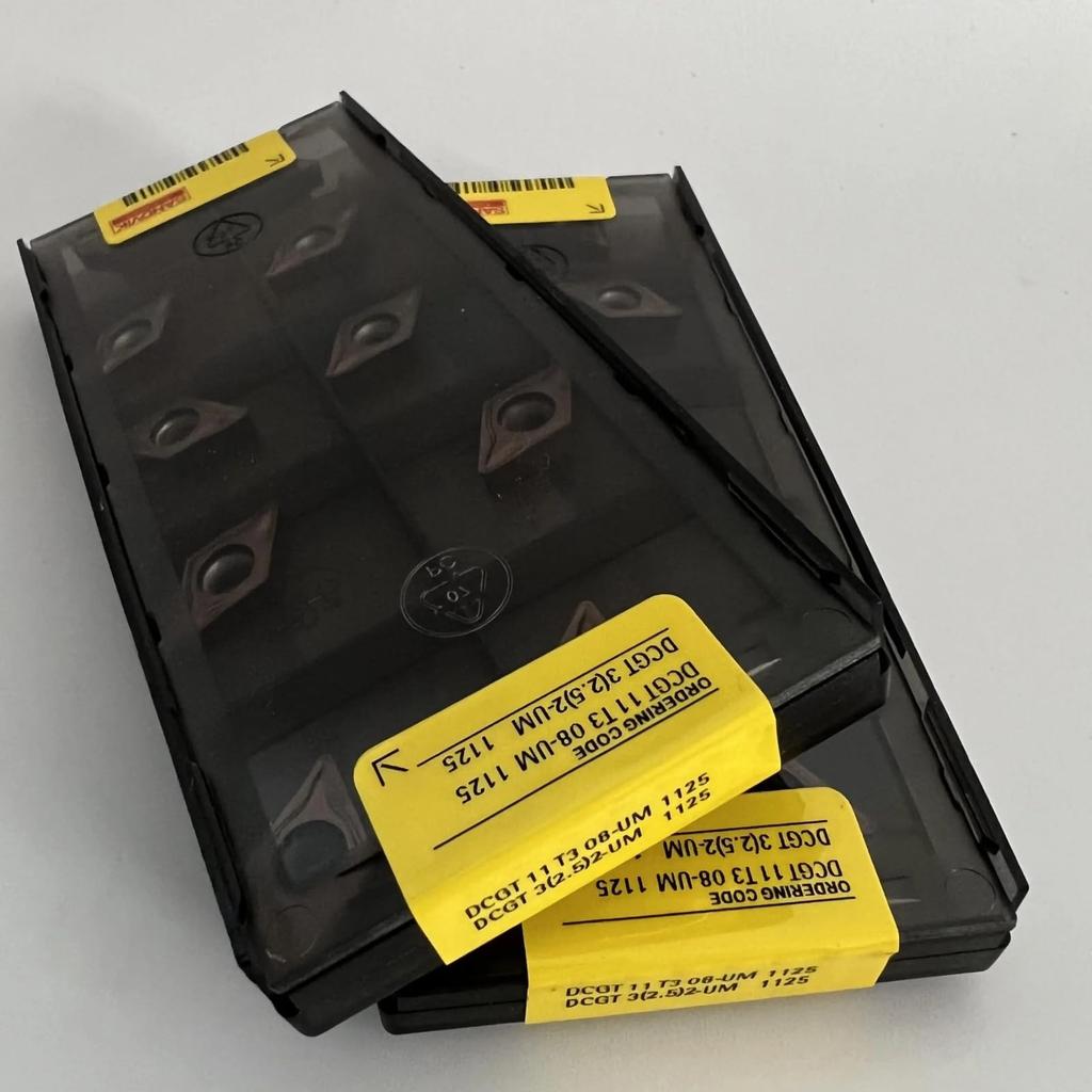 Original Sandvik / DCGT11T308-UM 1125 Carbide CNC Blade 10 PCS