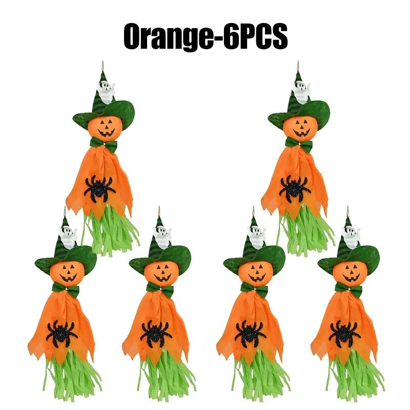 Cloth Paper Halloween Hanging Ornaments Festival Supplies Charm Fluttering Design Ghost Hanging Pendant Pumpkin Gift
