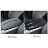 BBJT8 For BMW X5 X6 X7 E70 E71 F15 F16 G05 G06 G07 ABS Carbon fiber Car styling Center Console Lid Armrest Box Trim Protective Cover