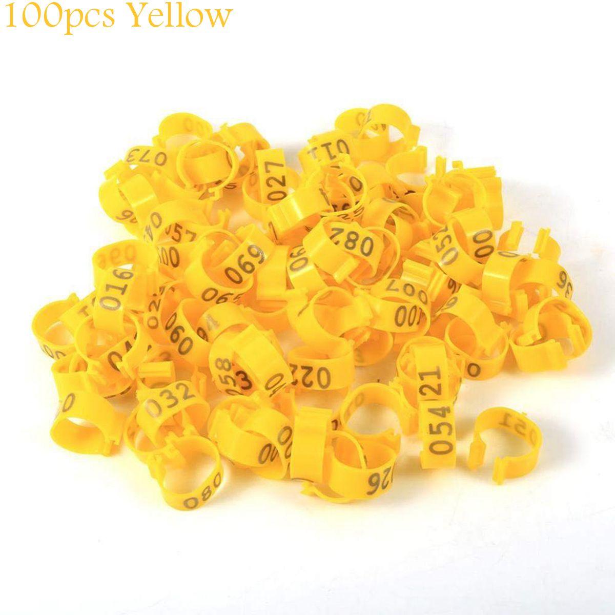 

Numbered Chicken Goose Poultry Ducks Foot Clip Rings Leg Bands Rings Farm Supplies Bird Appliances