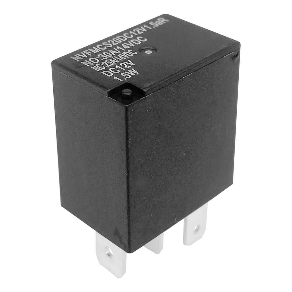NVFMCS20DC12V1.5aR (3-Pack) 12V 30A 5-Pin SPDT Automotive Relay Compatible with Chevy Silverado GMC Sierra Cub Cadet Fixes HVAC Blower Motor P0532