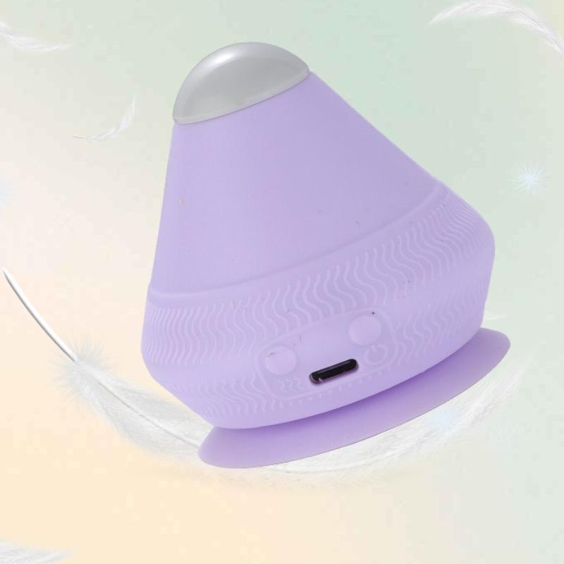 Smart Auto-Adhesive Muscle Recovery Ball-Multi-Zone Pulsation Massager for Feet/Neck/Back with Adjustable Heat & Vibration Modes