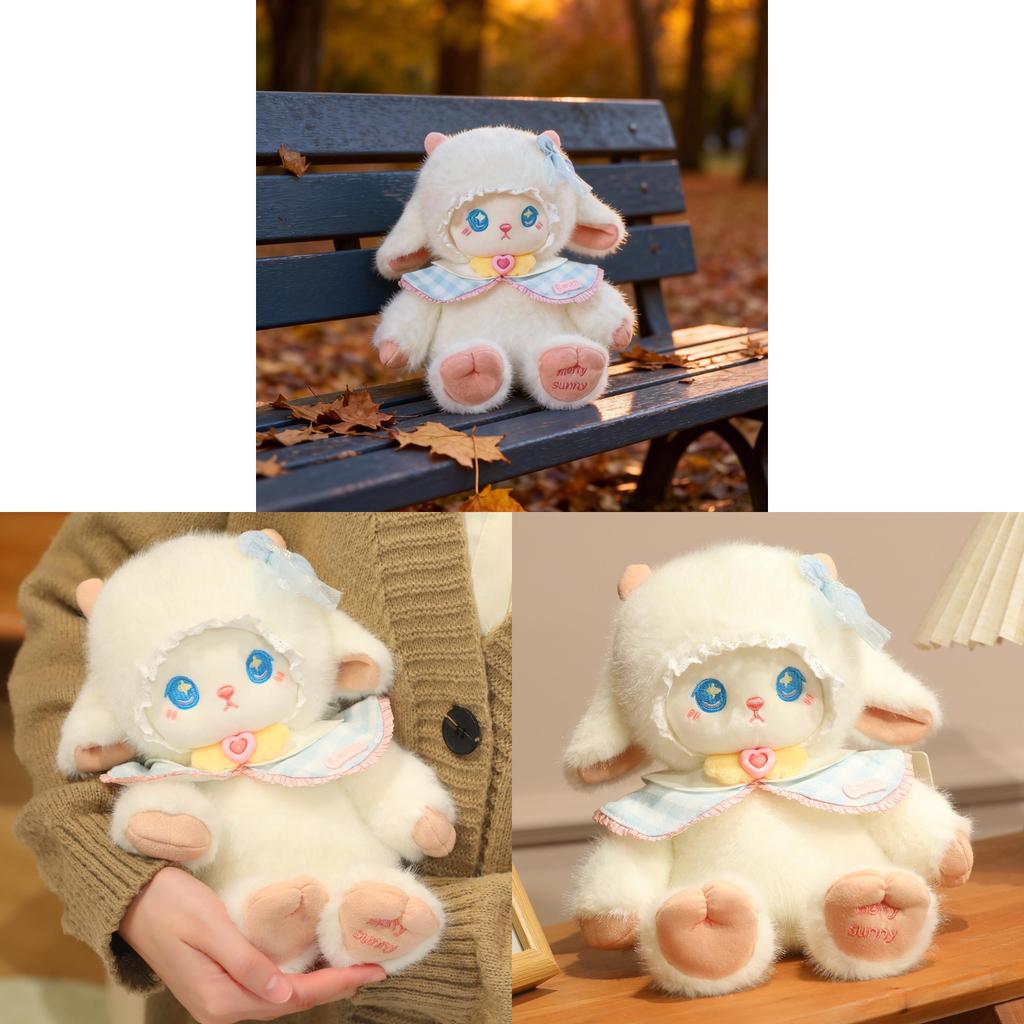 Angel Sheep Plush Toy For Kids Soft Stuffed Animal Gift For Children Birthday