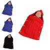 Baby Knit Blanket Sleep Sack For Children With Button Closure For Cozy Wear