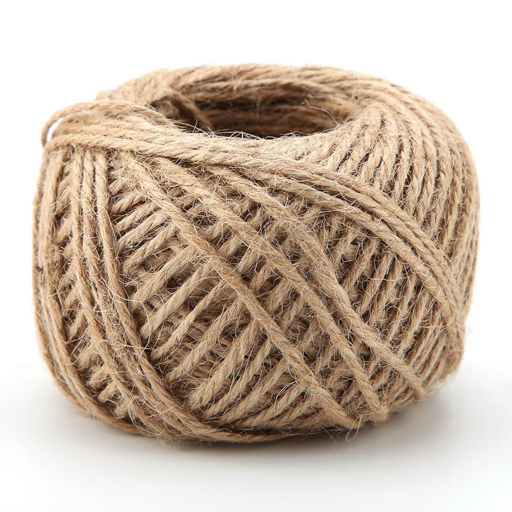 250 Pcs Natural Wooden Clothespins Clip Peg with 1 Roll 50 Meter Jute Twine