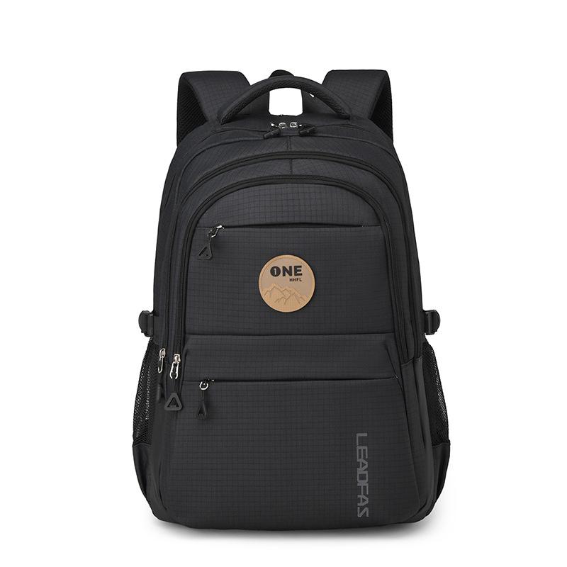 Fashion Women Backpack Nylon Checkered Waterproof Men Travel Backpacks Women's Laptop  Bag College Girls Boys School Backpack
