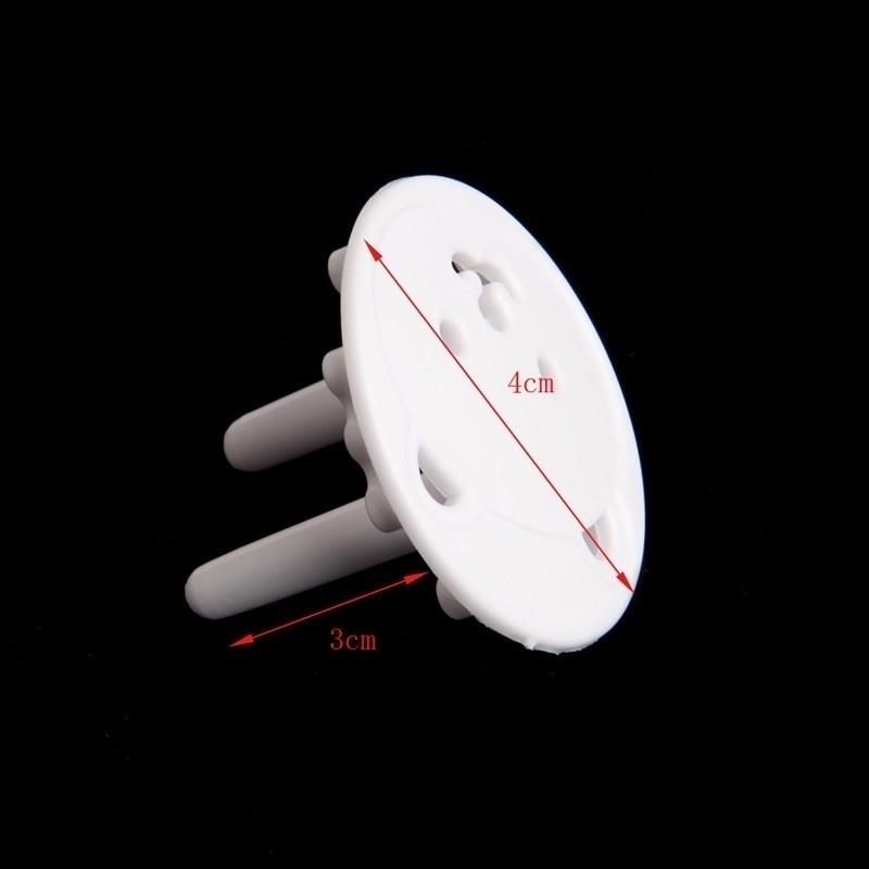 5/10Pcs Cute Bear Power Socket Cover Plugs Cover Child Safety Protector Proof Electric Shock Plugs Protector Cover Switch Covers