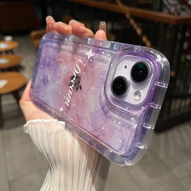 Ins Cute Cartoon Rabbit Transparent Phone Case For Iphone 14 Pro Max 13 12 11 Pro Max 14plus Soft Shockproof Clear Cover Coque
